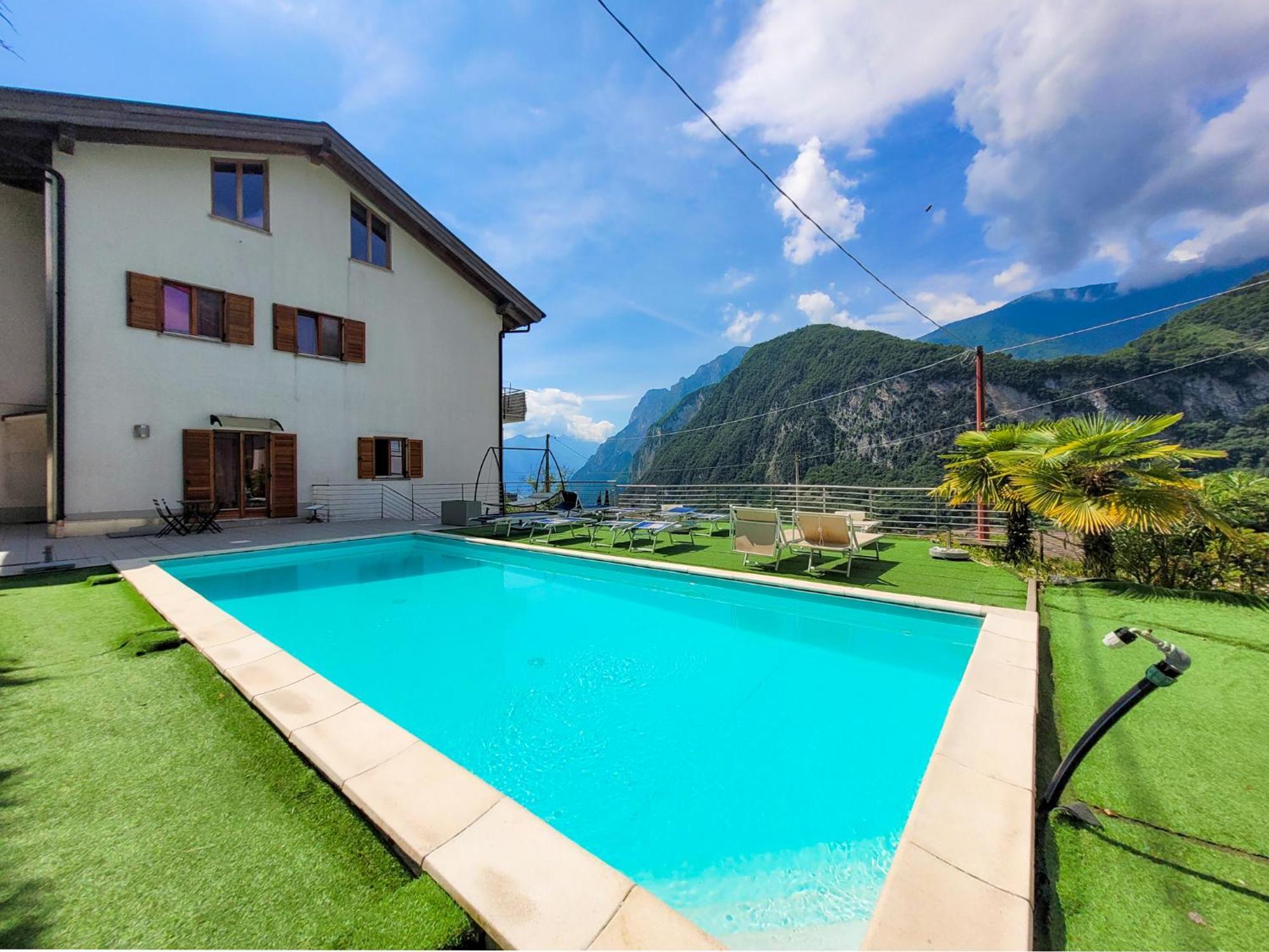 Infinity View Garda Lake Tenno Exterior foto